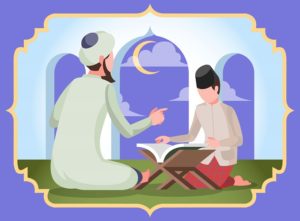 Quran recitation with tutor