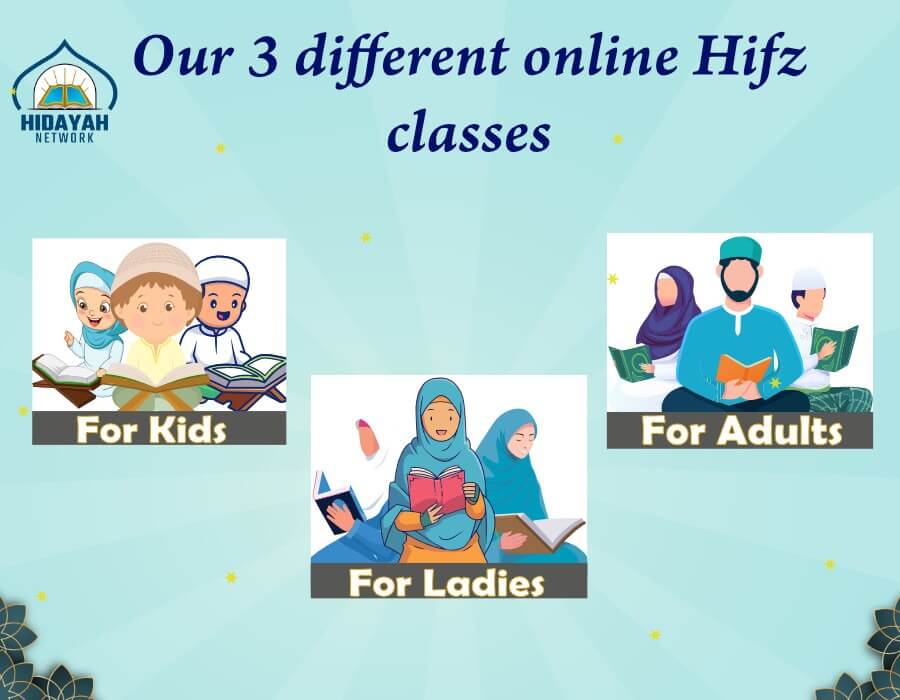 different online Hifz classes