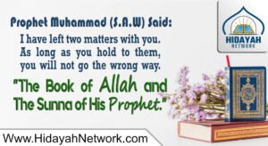 Hadith Quote- prophet mohammad sayings - Hidayah netowrk