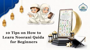 tips to learn Noorani Qaida for beginners
