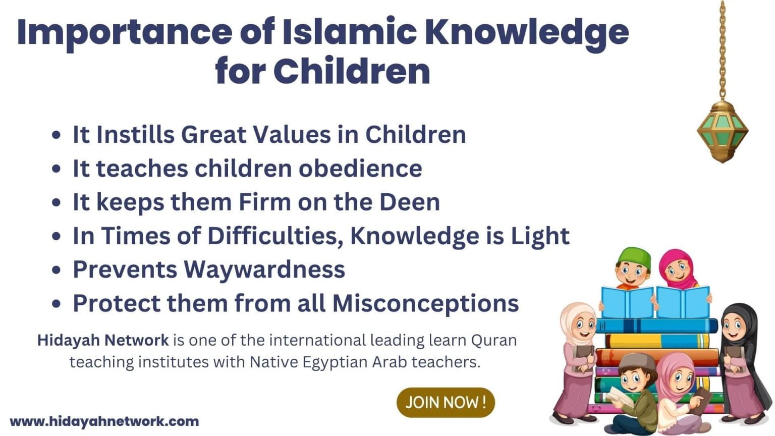 Importance of Islamic Knowledge for Children