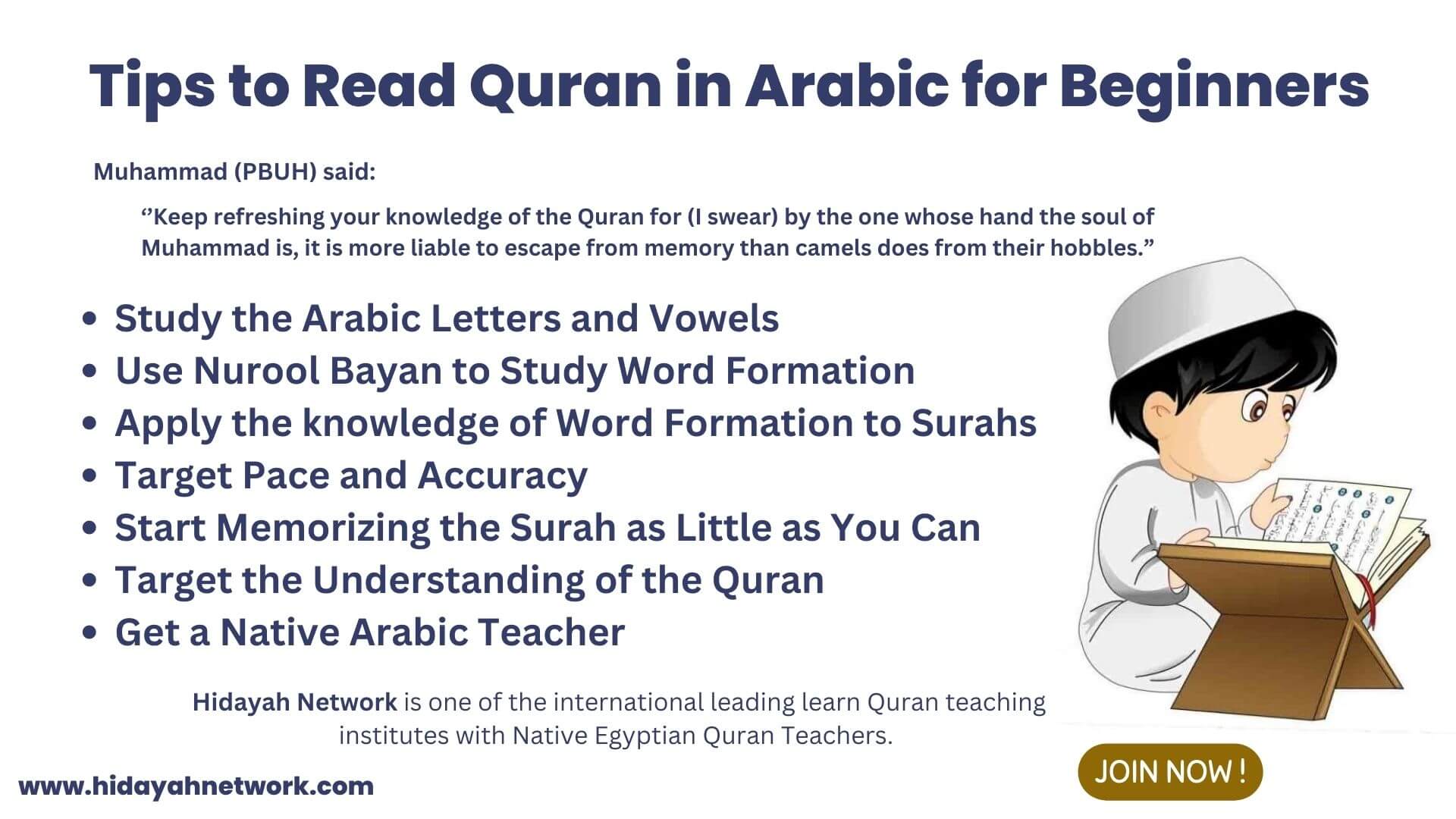 Tips to Read Quran in Arabic for Beginners