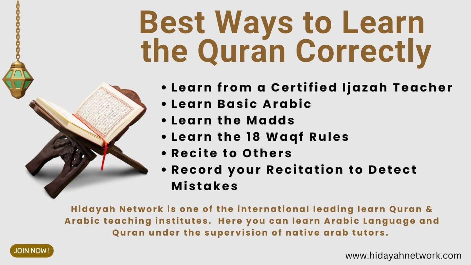 How To Learn Quran Correctly Complete Guide Hidayah Network