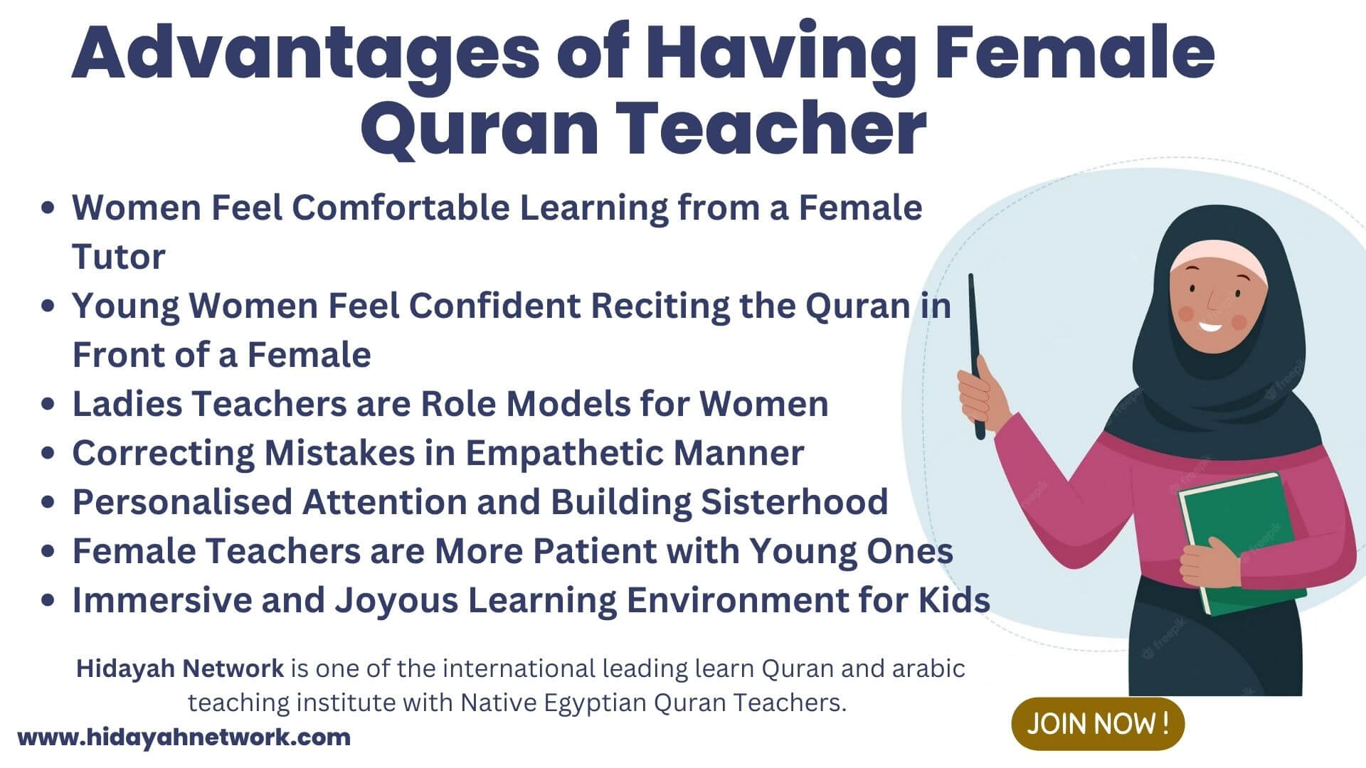 Advantages of Having Female Quran Teacher