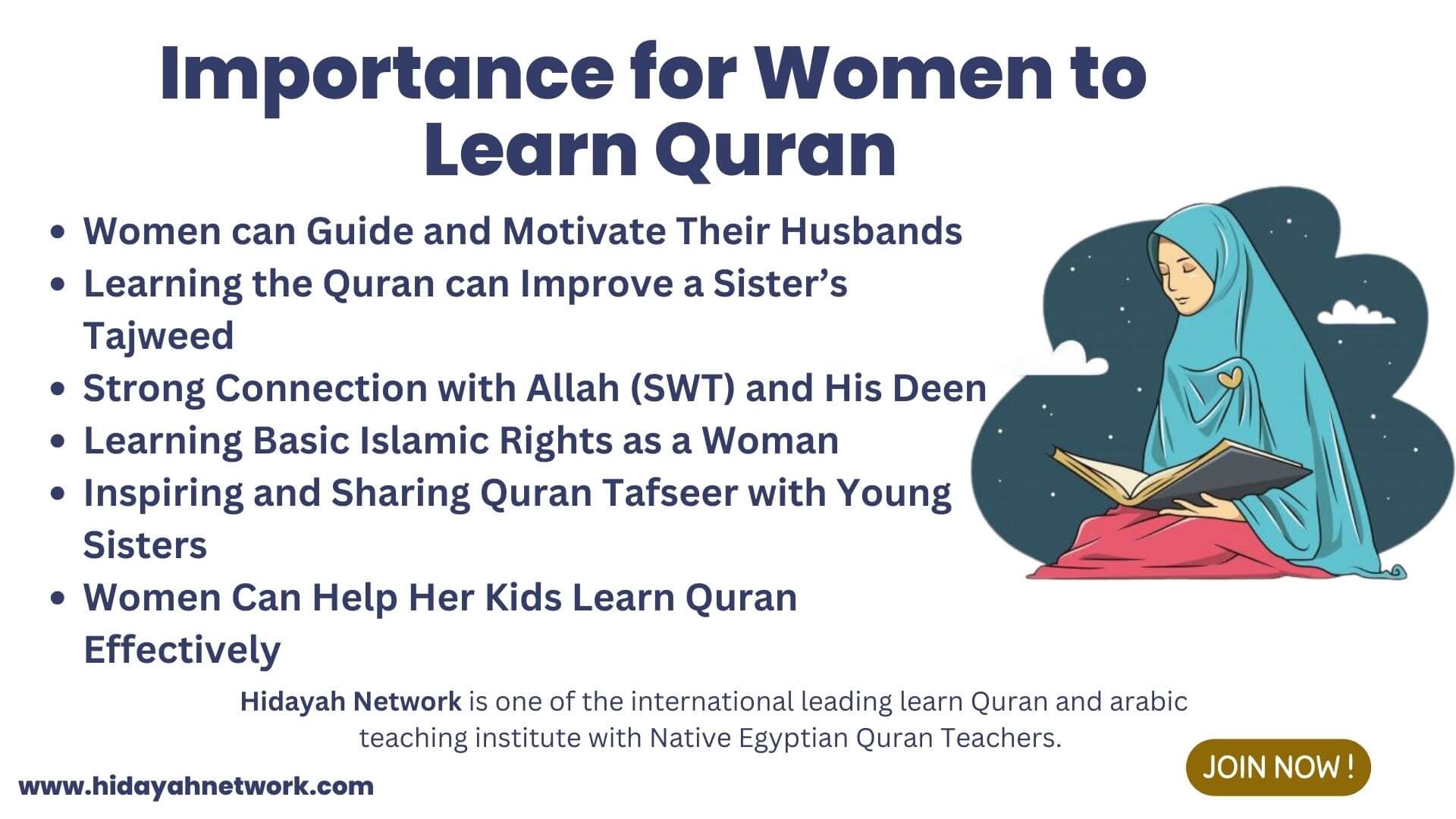 Importance for Women to Learn Quran