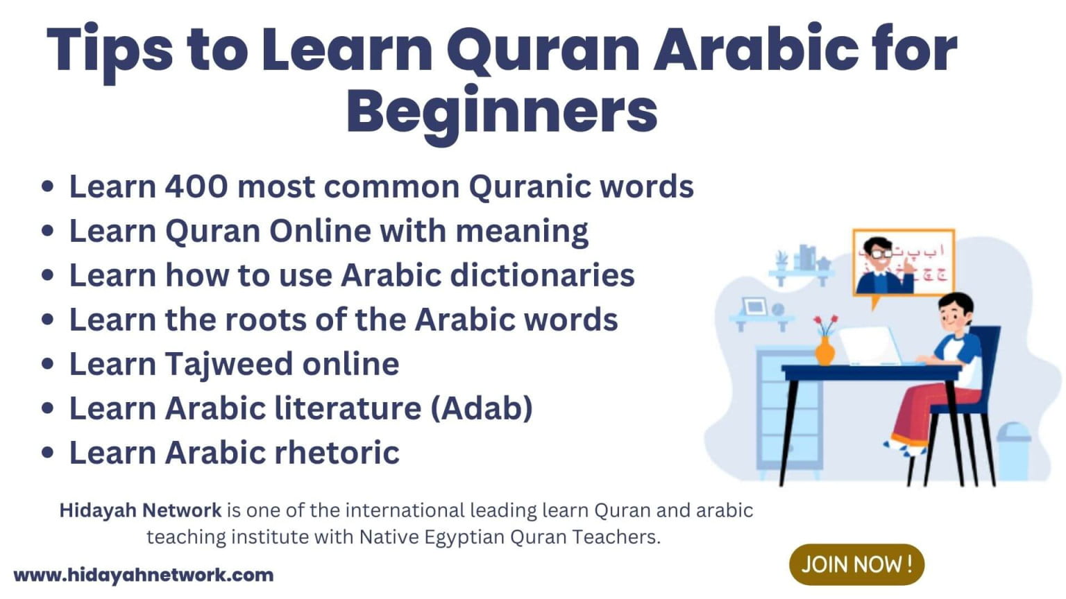 Tips to Learn Quran Arabic for Beginners