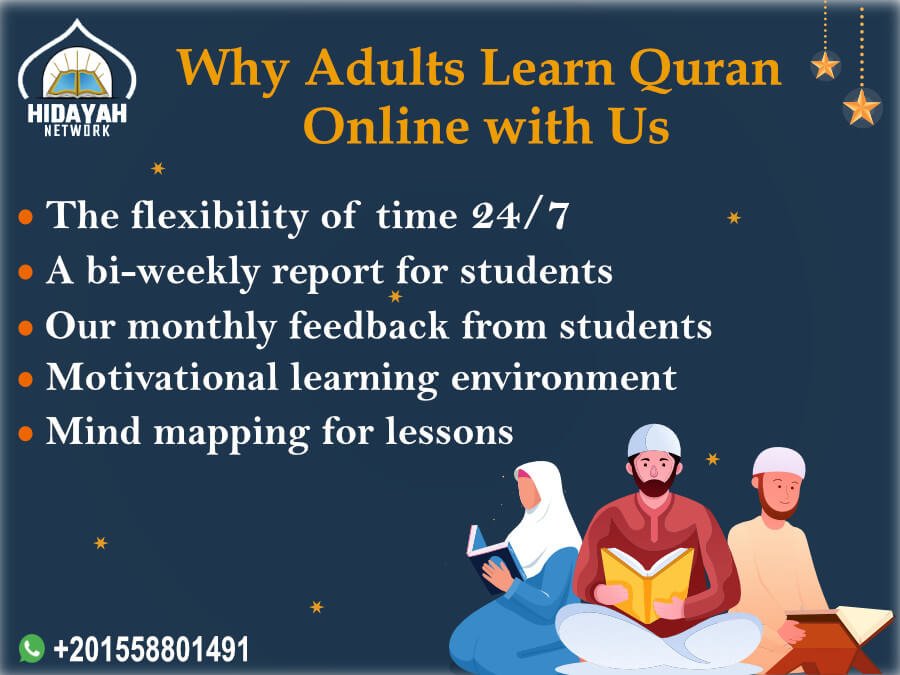Best Online Quran Classes for Adults | Learn Anytime 24/7