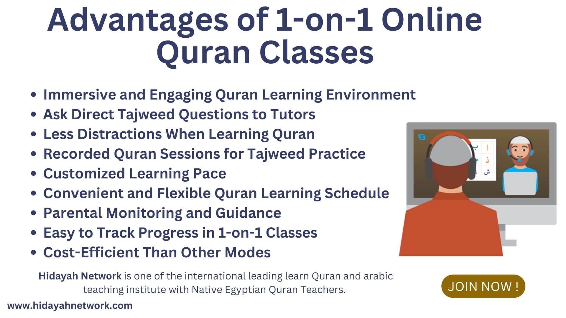 Advantages of 1-on-1 Online Quran Classes