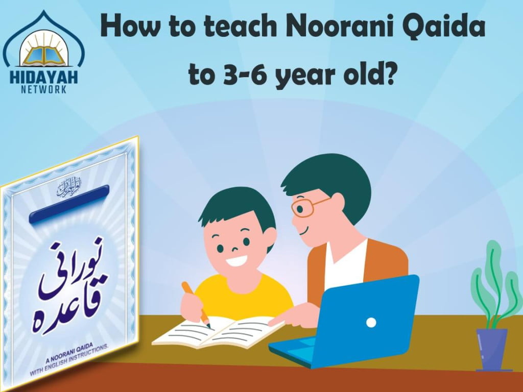 Teach Noorani Qaida to 3 to 6 Year Olds