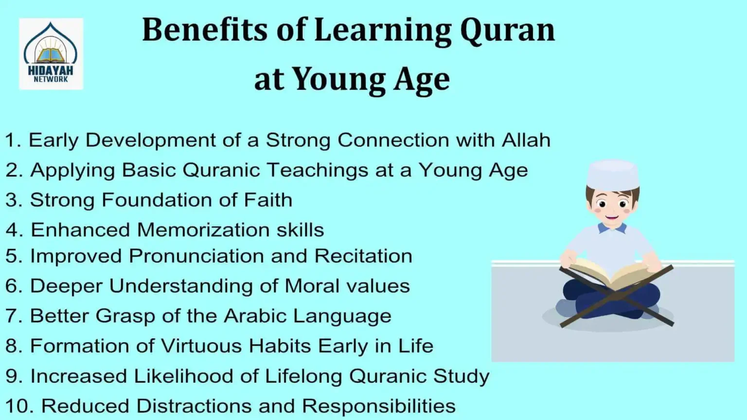 Benefits of Learning Quran at Young Age