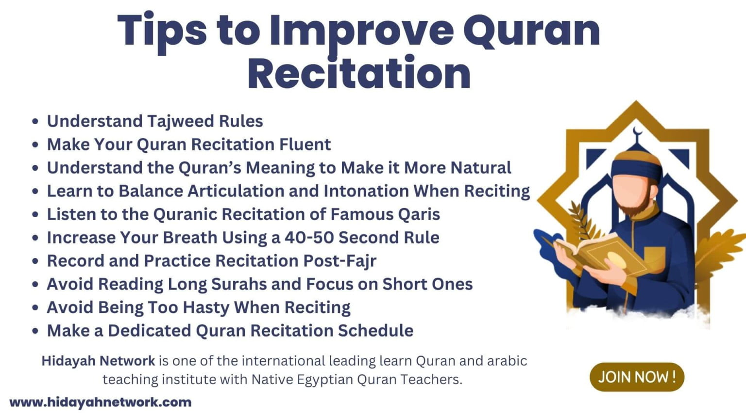 Improve Quranic Recitation