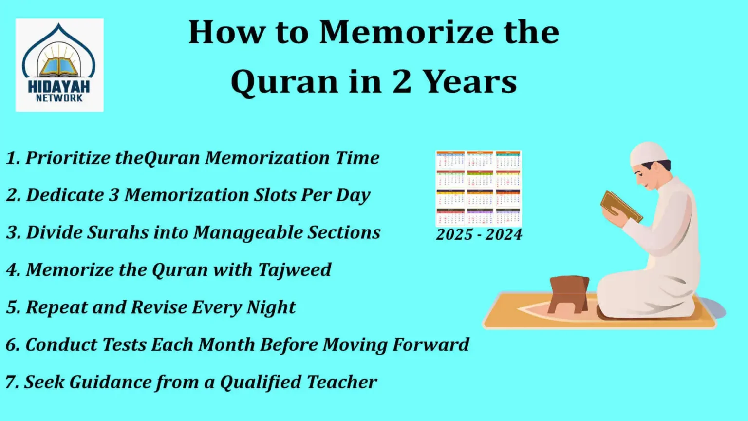 Memorize Quran in 2 Years