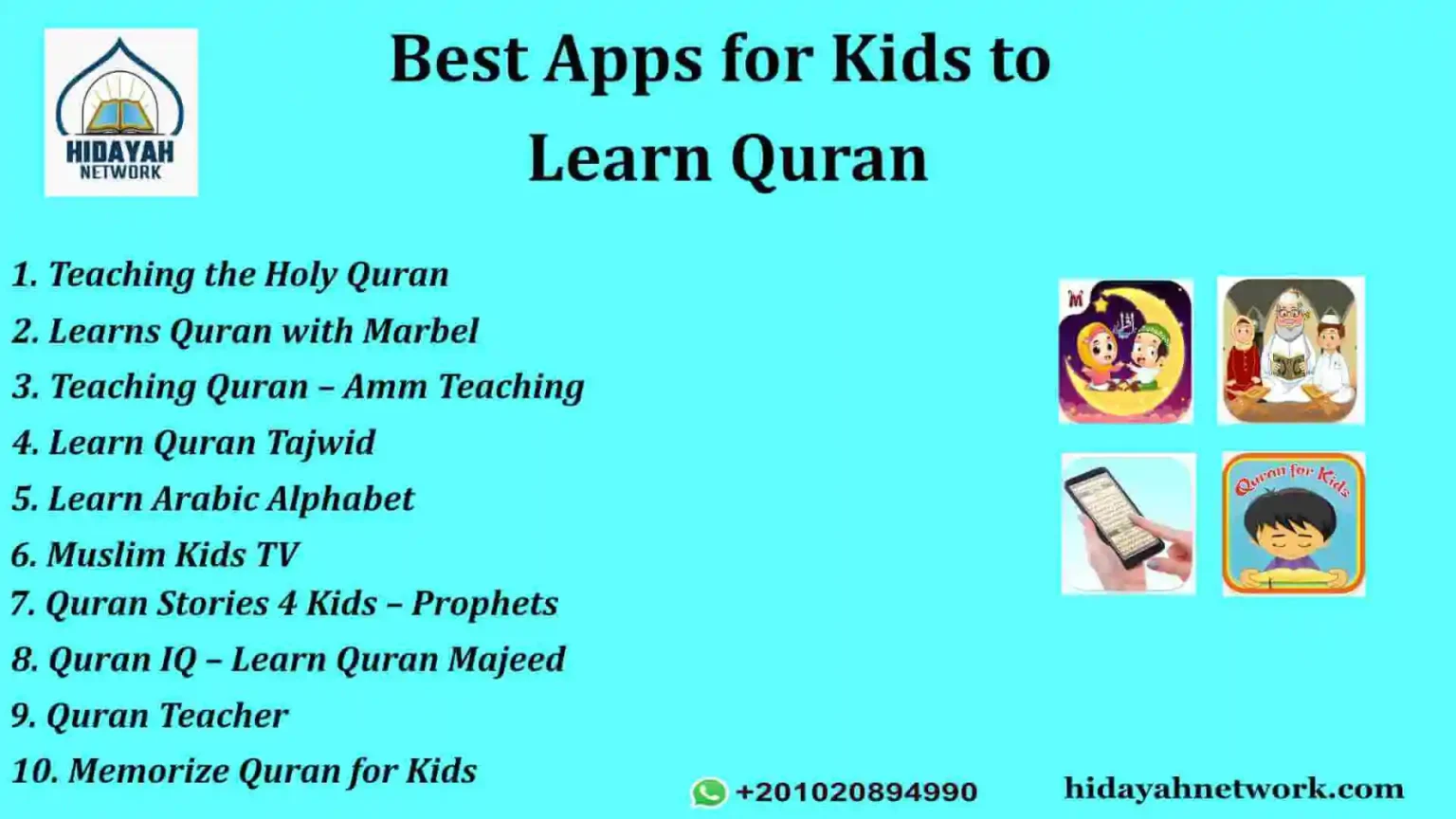 Apps for Kids to Learn Quran