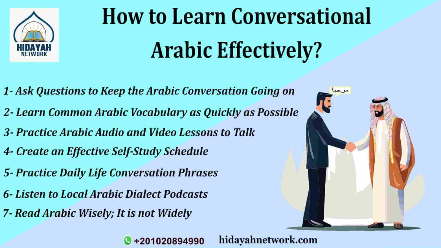 Learn Conversational Arabic Effectively