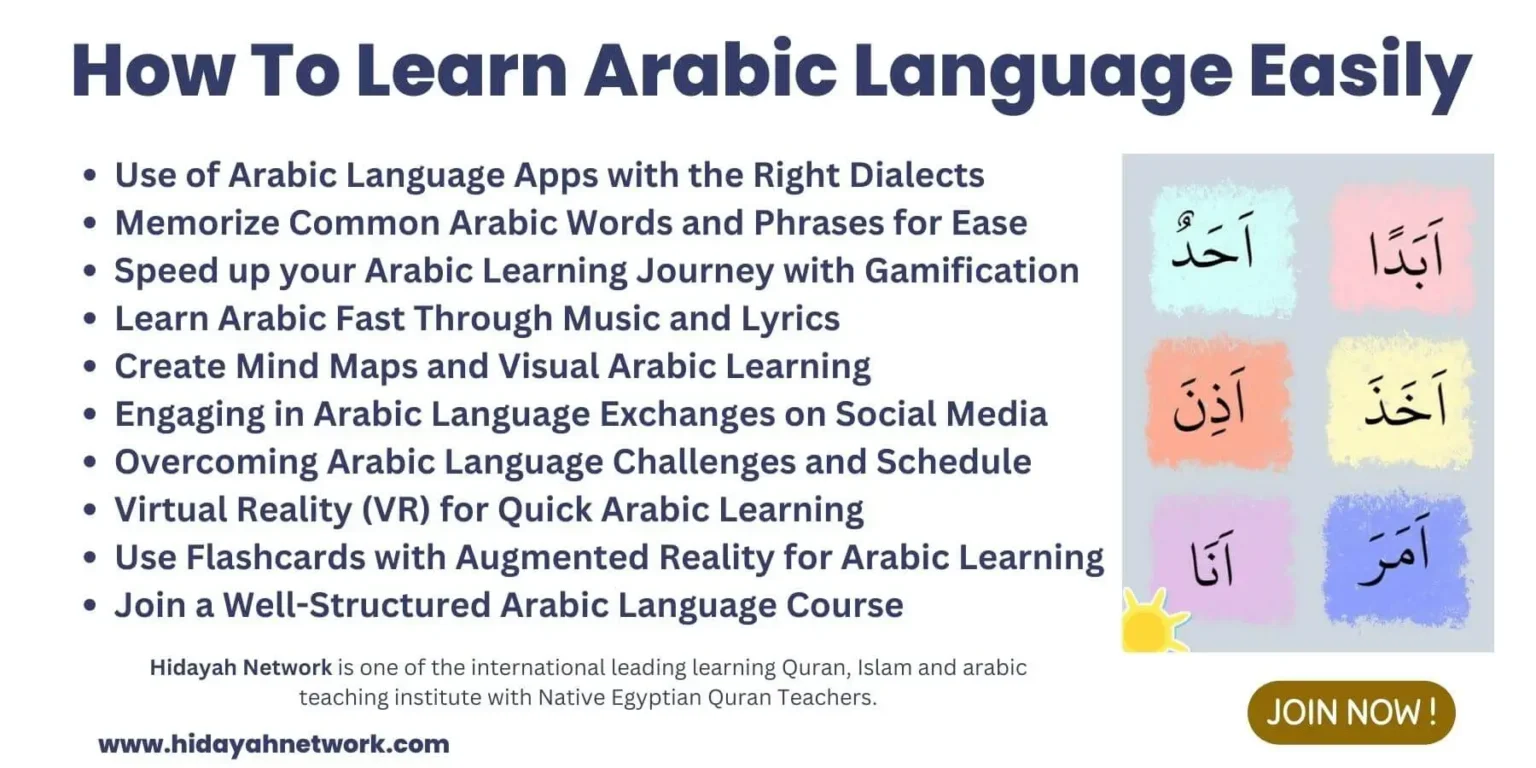 Learn Arabic Language Easily