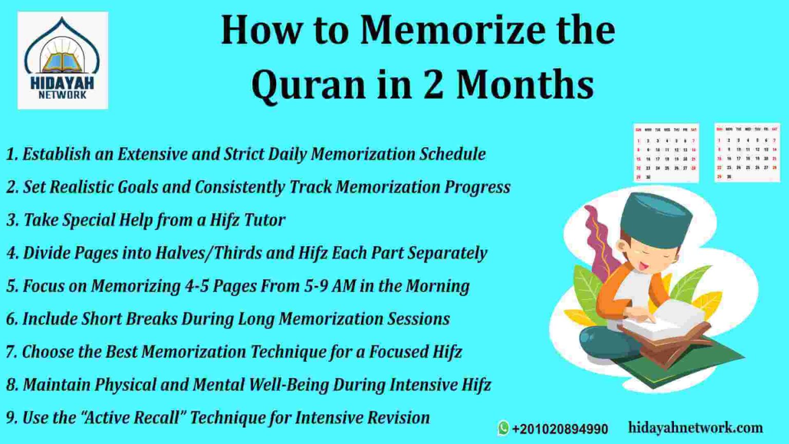 Memorize Quran in 2 Months