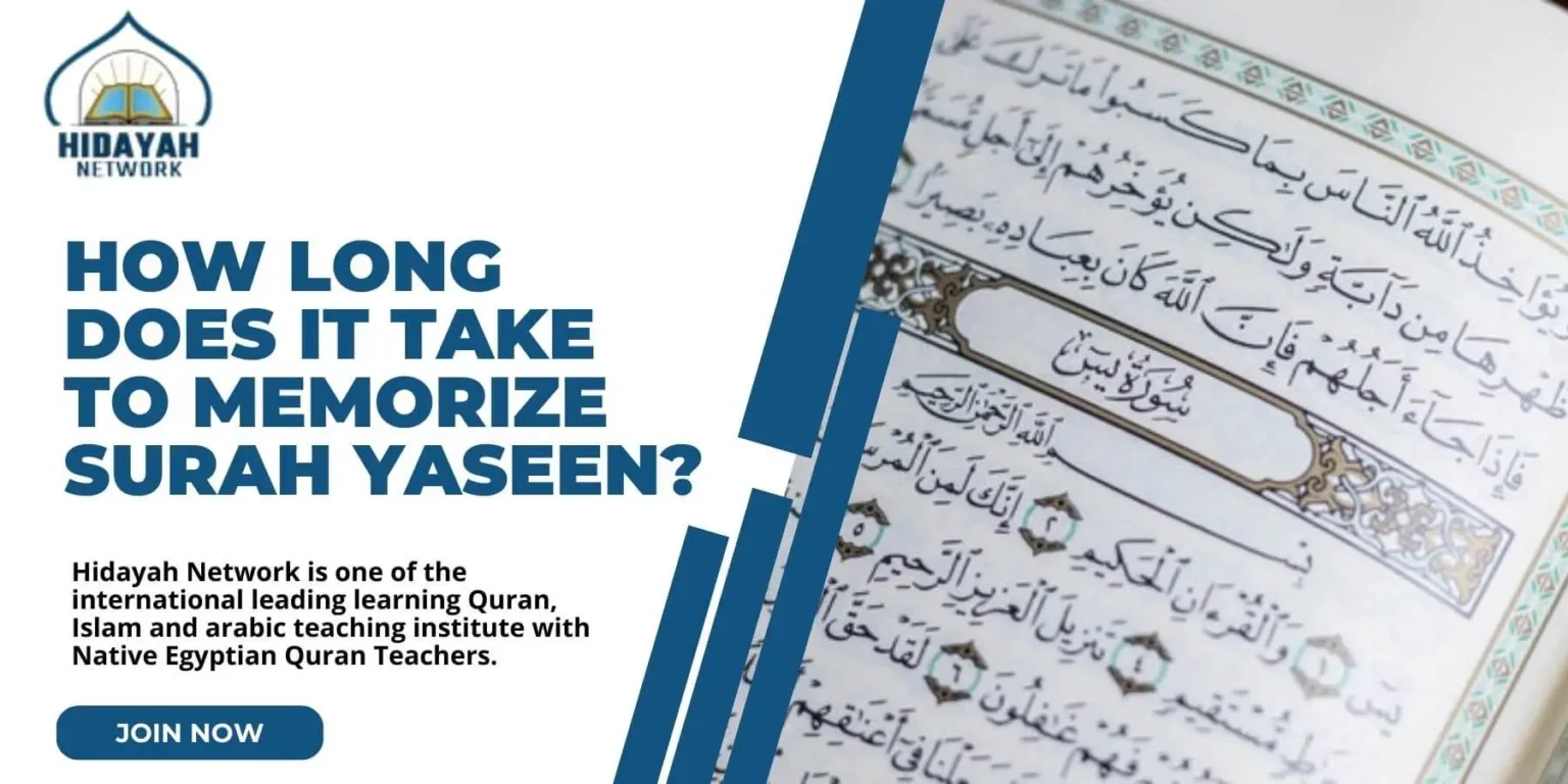 How Long Does It Take to Memorize Surah Yaseen